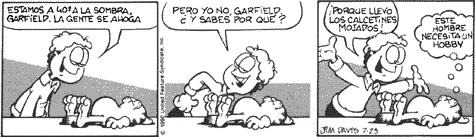 Tira de Garfield