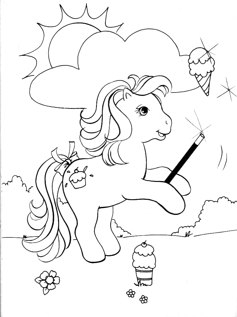 my little pony g3 coloring pages - photo #30